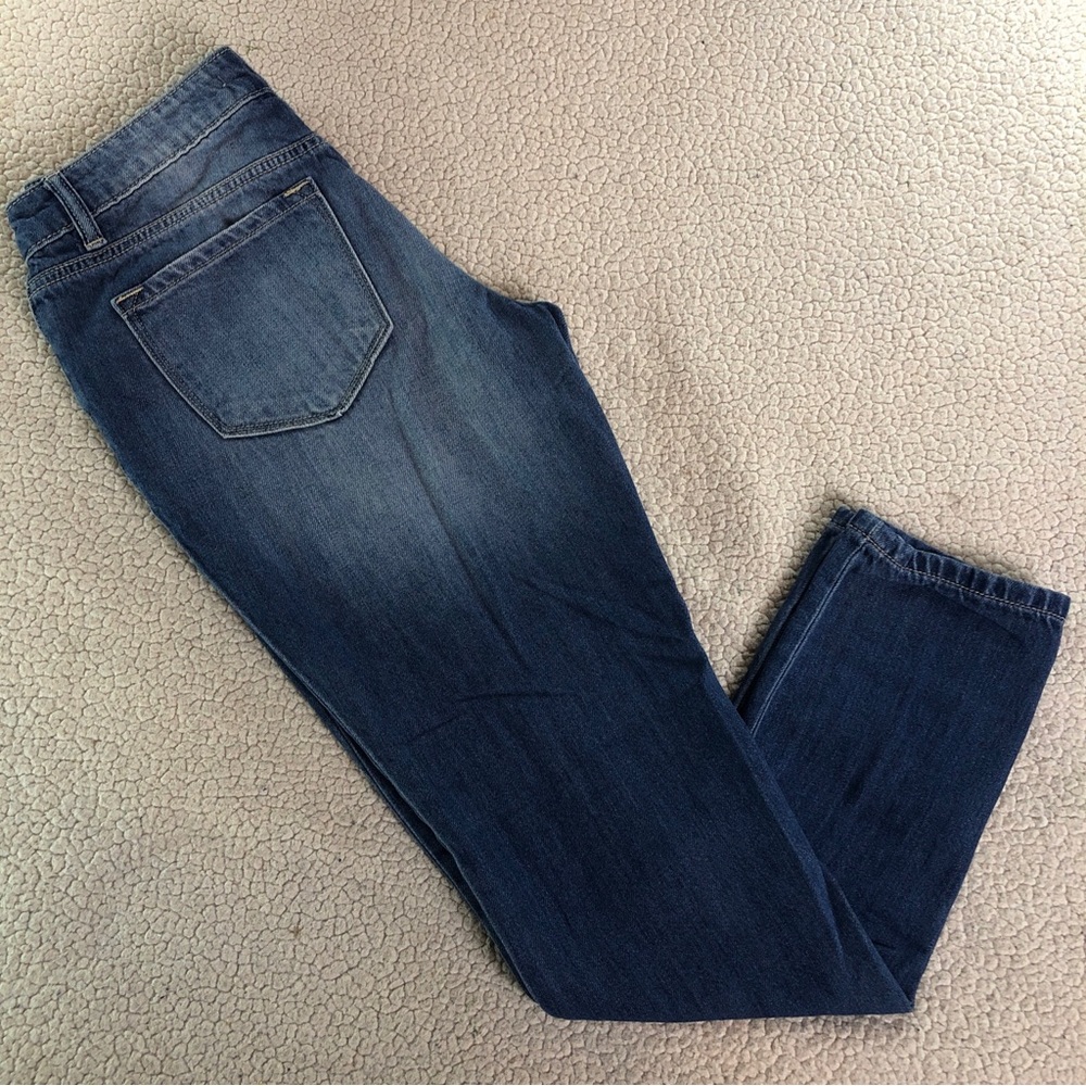 KanCan‎ Women/Juniors Distressed Boyfriend Low Rise Size 3/25 Medium Wash Jeans